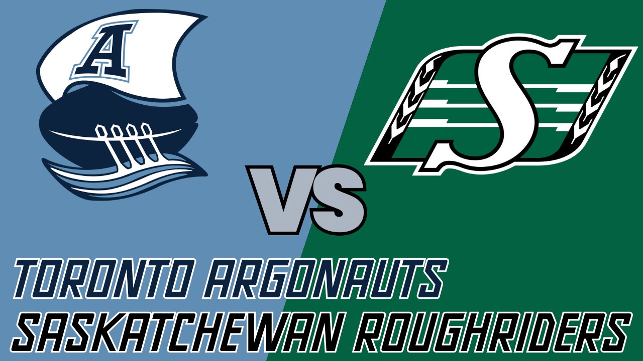 Canadian Football: Toronto vs. Saskatchewan - Week 5