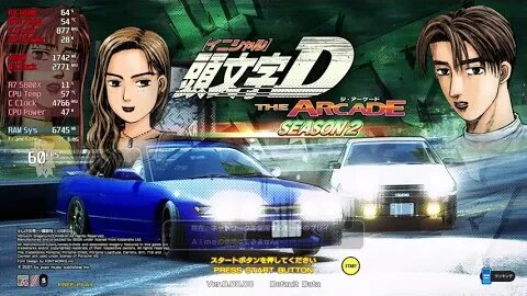 Initial D The Arcade 5800X | RX 6600 | 4K | 2023