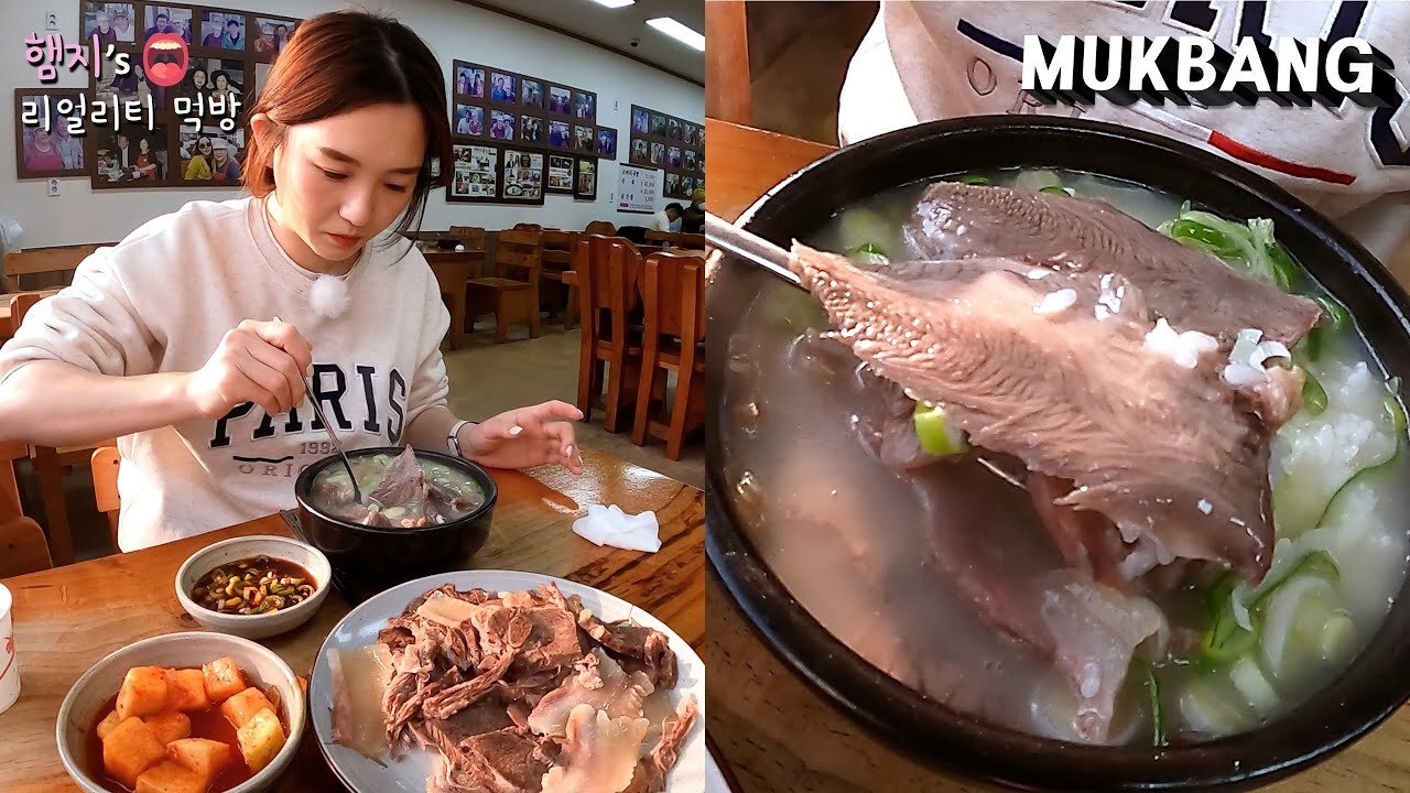 Gonjiam Beef Soup, Steamed Carp, Mandoo Mukbang ★ ft. Mandarin Farm, Pottery Craf