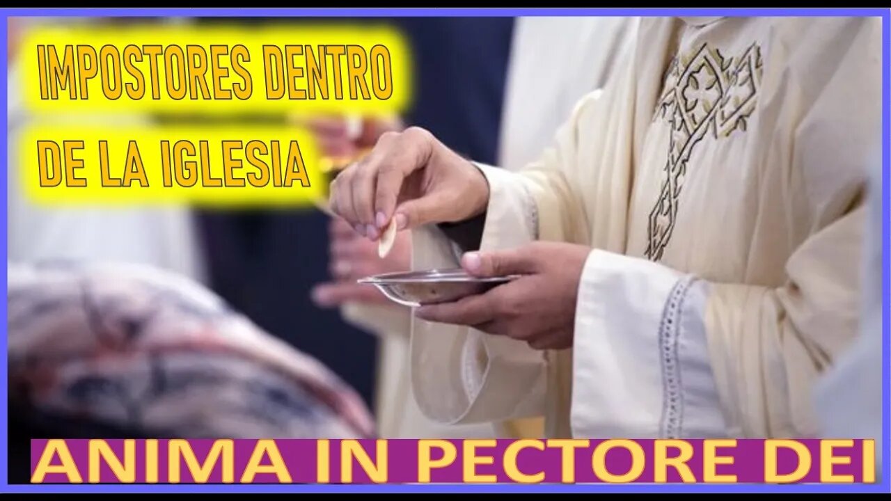 IMPOSTORES DENTRO DE LA IGLESIA - REVELACION A ANIMA IN PECTORE DEI 17OCT22