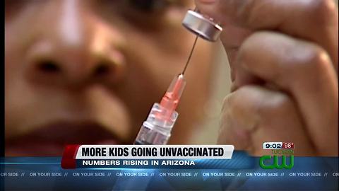 STUDY: more Arizonans opting out of vaccinations