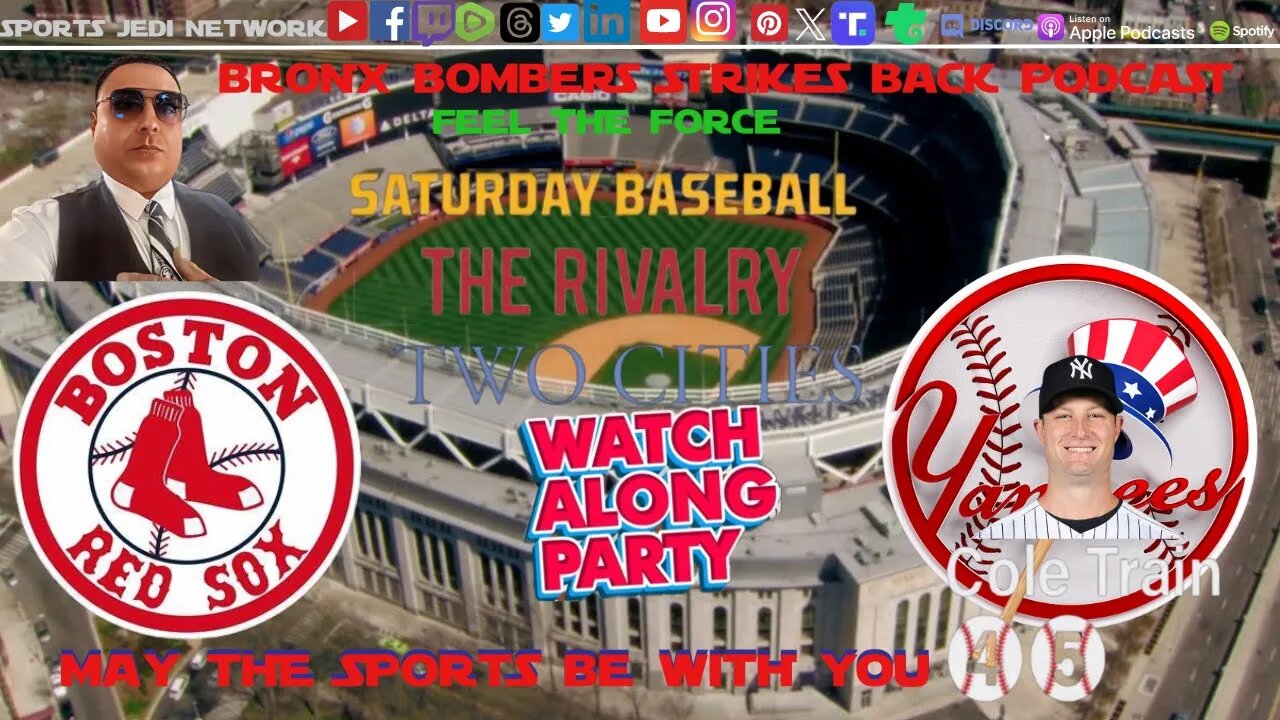 ⚾NEW YORK YANKEES vs BOSTON RED SOX Live Reaction | WATCH ALONG|THE RIVALRY