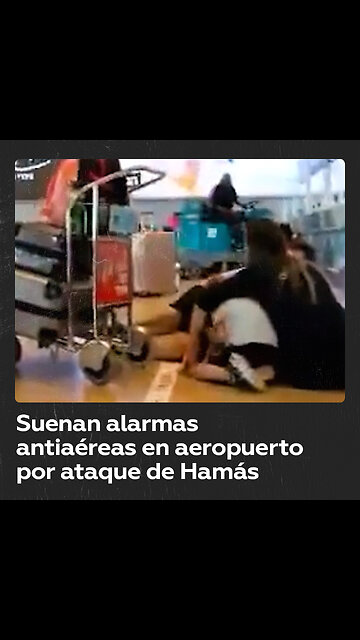 El aeropuerto Ben Gurion está siendo atacado por Hamás