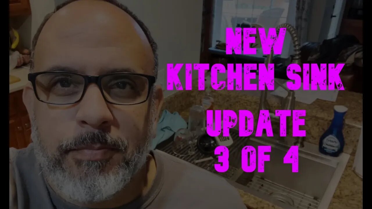 New Kitchen Sink Installation: Project 03 Update 3 of 4