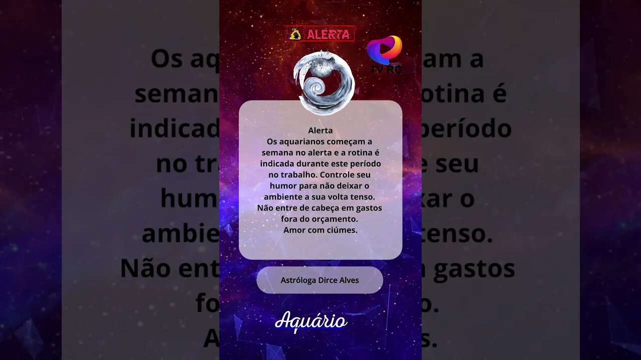 HORÓSCOPO EM ALERTA HOJE #AQUÁRIO 25/09/23 - CONFIRA AQUI! #shotrs