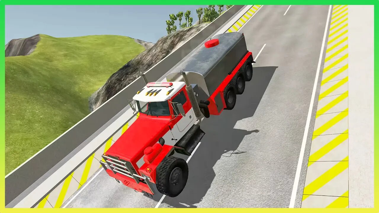 TruckFails | Explosive Ramp #106 | BeamNG.Drive |TrucksFails