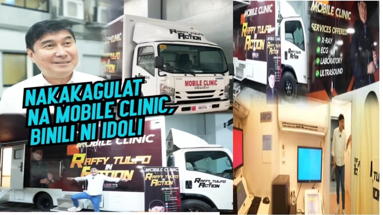 Raffy Tulfo In Action : Nakakagulat na Mobile Clinic na Binili ni Idol.