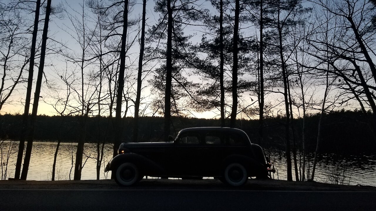 1936 Buick Model 60 Century. A quick look at the ride home (4A)