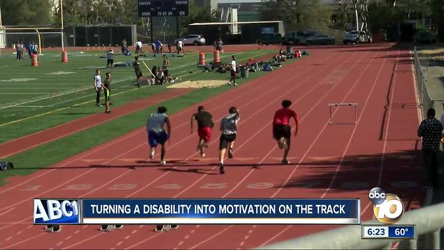 San Diego High's Parker Harvey turning a disability into motivation