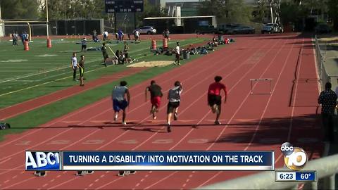 San Diego High's Parker Harvey turning a disability into motivation