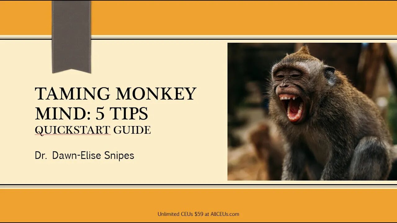 Taming Monkey Mind: Quickstart Guide