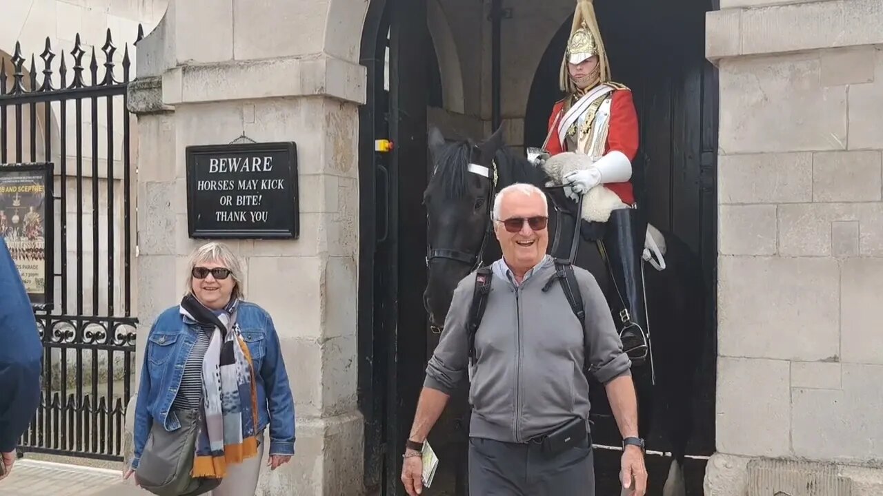 Dont touch it #horseguardsparade