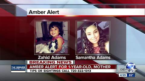 Amber Alert: Search for 1-year-old boy and his mother underway after abduction in Commerce City