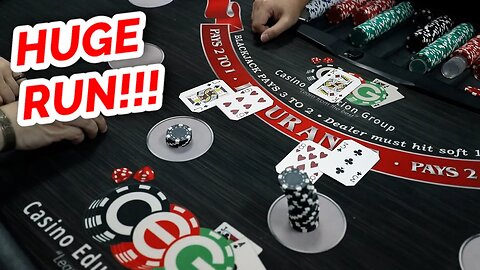BIGGEST BLACKJACK SESSION EVER - Timmy Vs. David