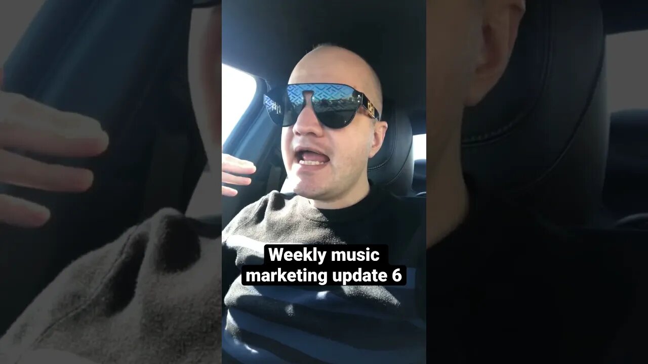 Weekly Music Marketing Update 6 - #musicmarketing #recordingartist