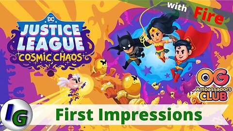 DC's Justice League Cosmic Chaos First Impression Gameplay on Xbox #DCJusticeLeagueCosmicChaos