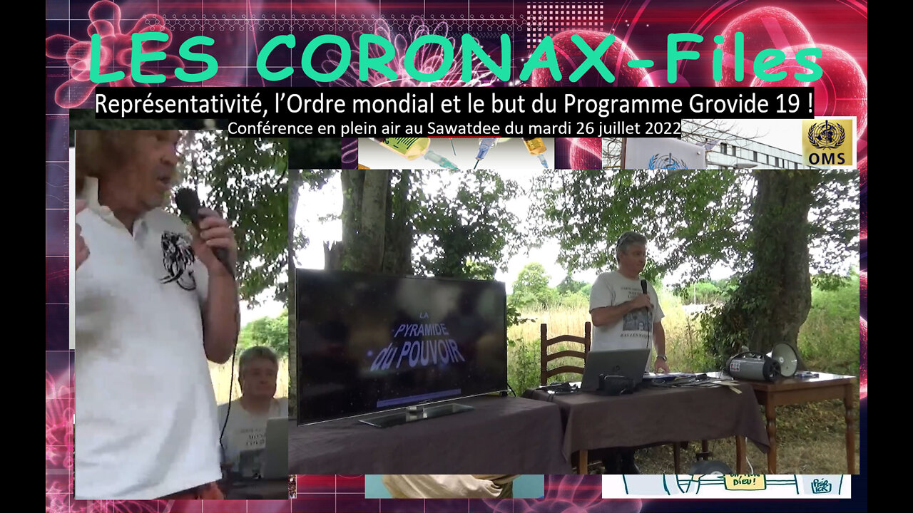 Marc Gray : Représentativité, l’Ordre mondial et le but du Programme Grovide 19 !