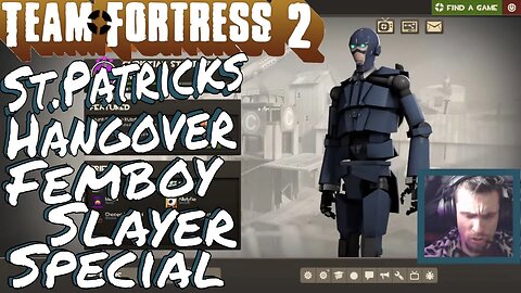 TF2 "St.Patricks Day Hangover Closet Concert" Christian Stone LIVE! Team Fortess 2