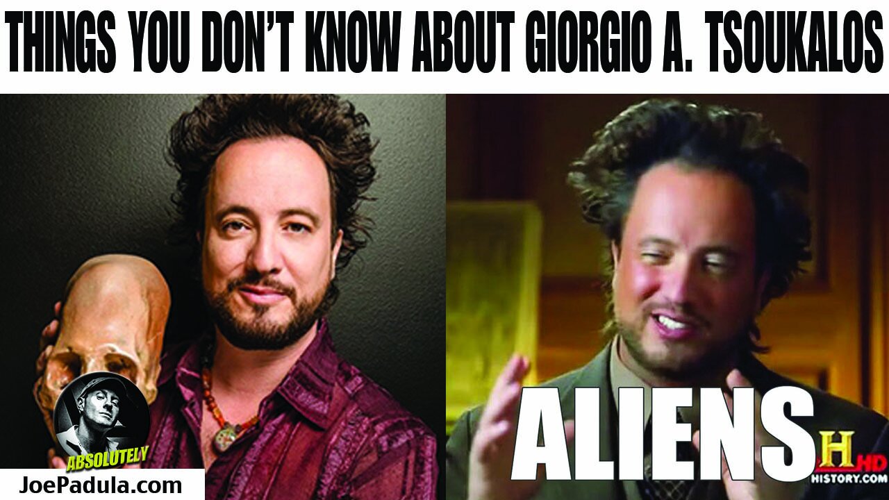 Things you don't know about Giorgio A Tsoukalos