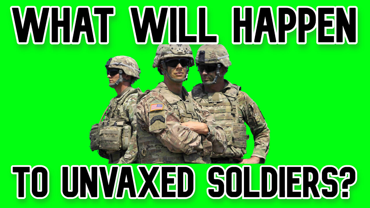 How the Military Will Treat Unvaccinated Soldiers