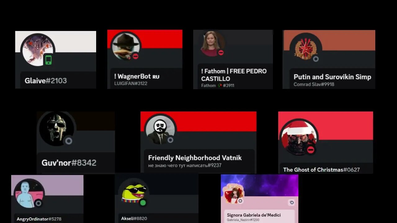 Pro russians in a nutshell on discord