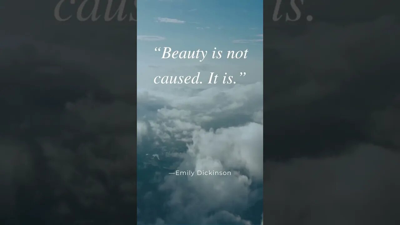 The Quote Of ---Emily Dickinson #shorts #reels #emilydickinson