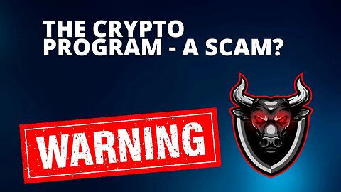 The Crypto Program - 25% Monthly Real, Scam or Ponzi?