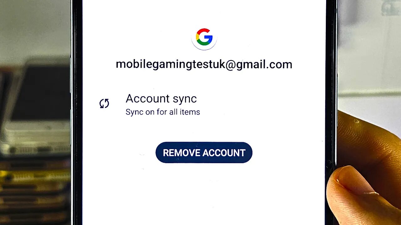 ANY Nothing Phone How To Remove Google Account