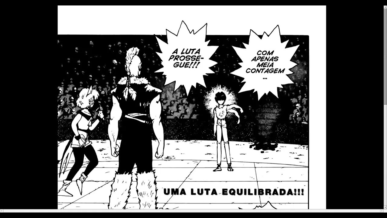 Yu Yu Hakusho Pt.59 - Uma Luta Equilibrada!!! [Pause o Vídeo Caso Não Consiga Ler]