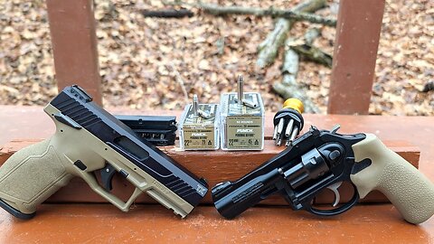 Rimfire PUNCH! Federal Punch .22 LR VS .22 Magnum (WMR) Semi-Auto VS Revolver Ballistic Gel Test