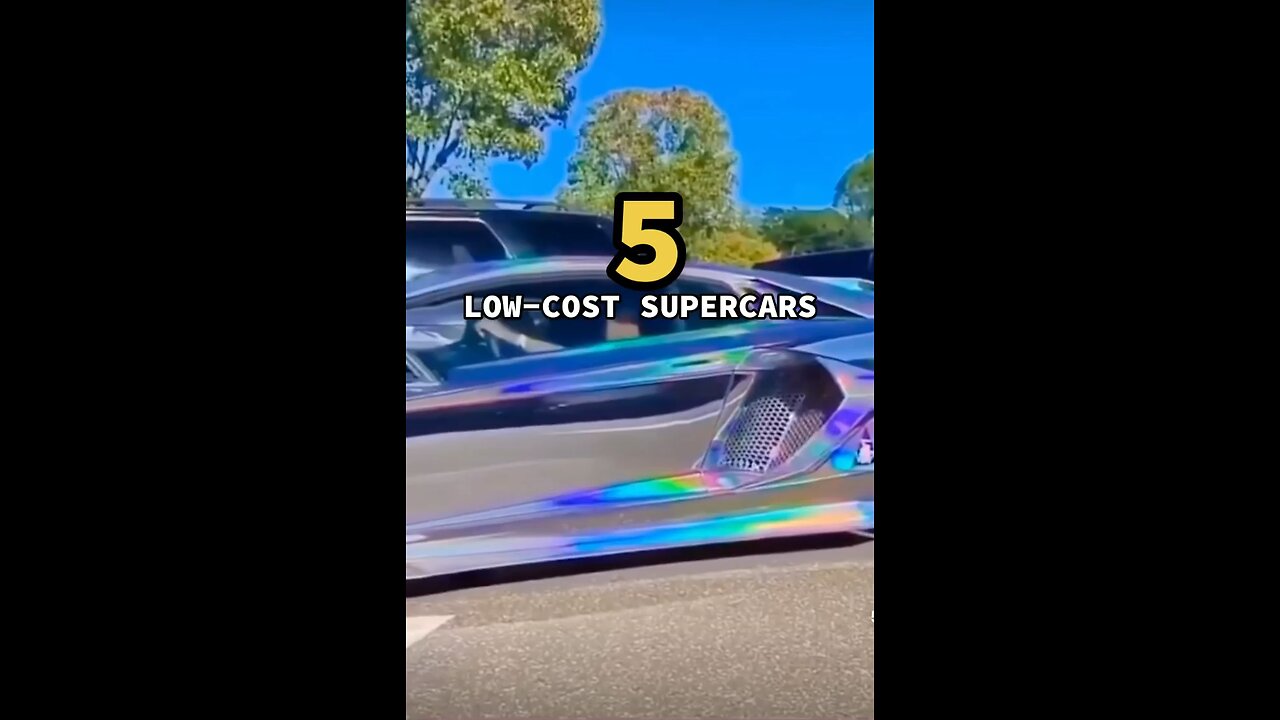 Low cost super cars🔥