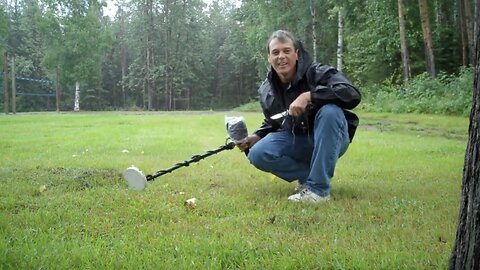 Metal detecting at Growden park in Fairbanks Alaska