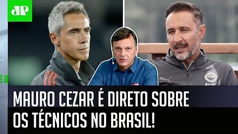 "POR QUE SERÁ que estão contratando portugueses? Os técnicos brasileiros..." Mauro Cezar É DIRETO!