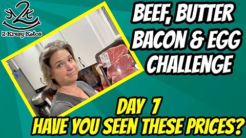 Beef Butter Bacon & Eggs day 7 | We had more then one meal | Feeling good