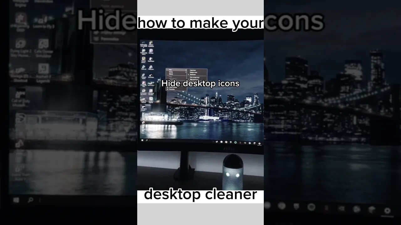 how to make your desktop cleaner