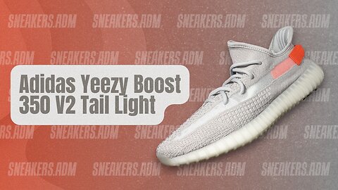 Adidas Yeezy Boost 350 V2 Tail Light - FX9017 - @SneakersADM