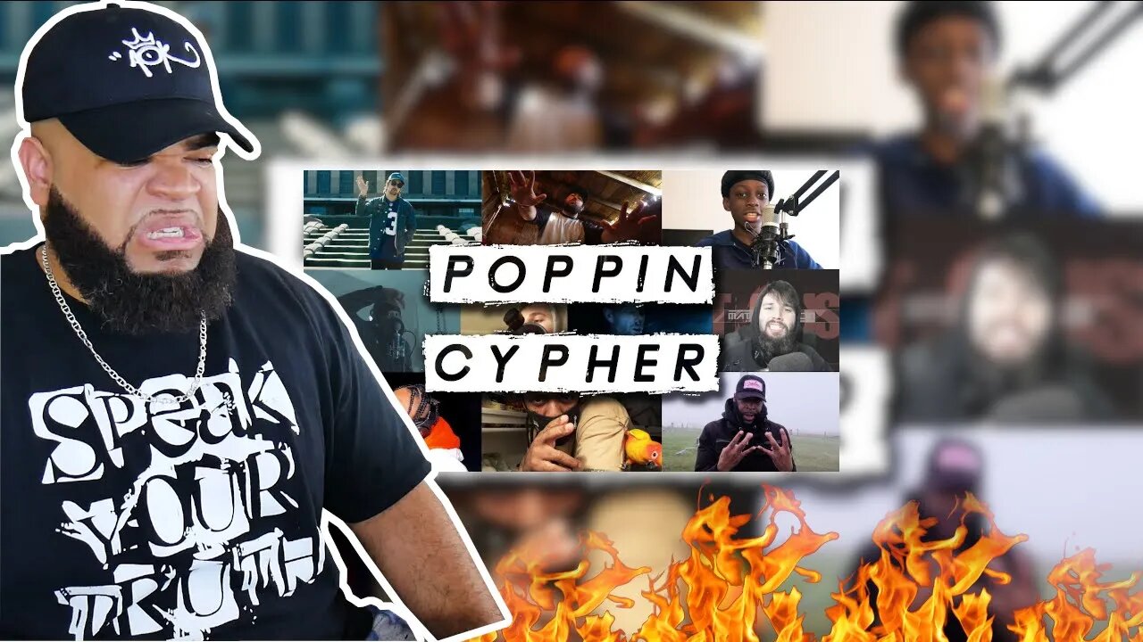 BEST CYPHER YET - Crypt - Poppin' Cypher ft. KSI Top 13 VI Seconds, 100Kufis, OfficiallyLeo, Samad