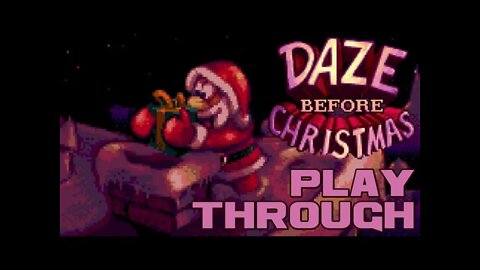 🎅🎄 Daze Before Christmas - Sega Genesis Playthrough 😎Benjamillion 🎄🎅