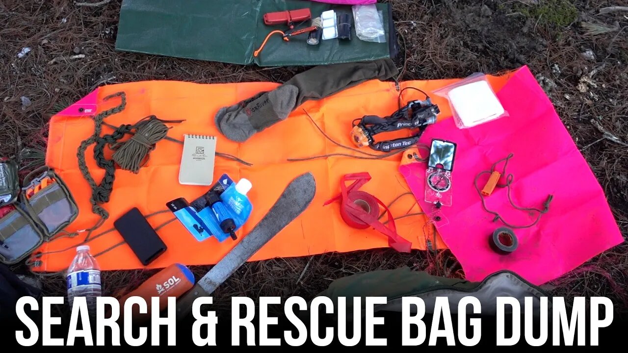 Search and Rescue Bag Dump