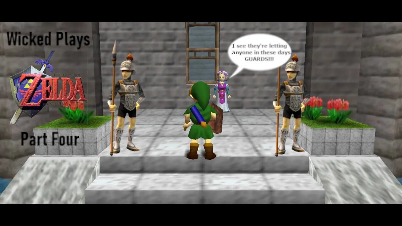 The Legend Of Zelda * Ocarina of Time* FIRST TIME PLAYING Pt. 4 - Hyrule Castle & Lon Lon Ranch