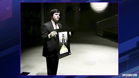 Rare short footage of an original D*I*C*E Security Awareness Briefing from 1990 with Ray Semko