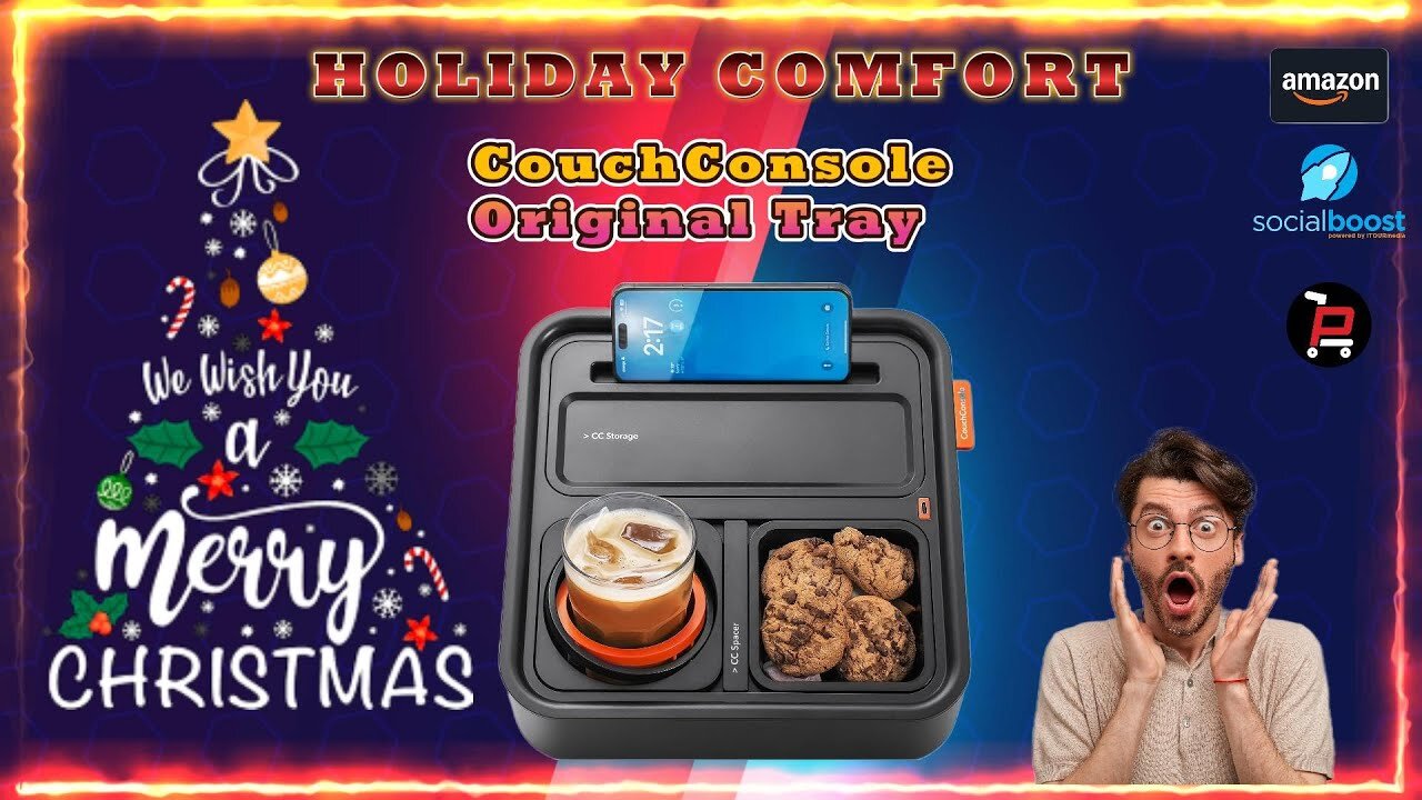 CouchConsole Original Tray 🎄 | Ultimate Holiday Gift for Couch Lovers