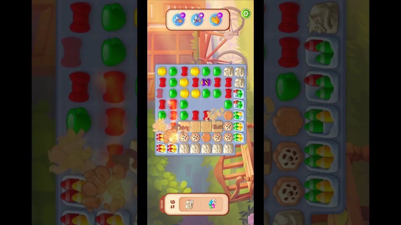 Shorts Playrix Homescapes Gameplay Walkthrough Level 12598-010