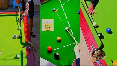 Amazing Trick Shot Real Snooker Pool Trick Shot Learn Trick Shot