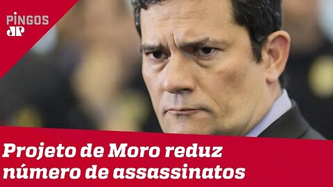 Projeto de Moro derruba número de assassinatos