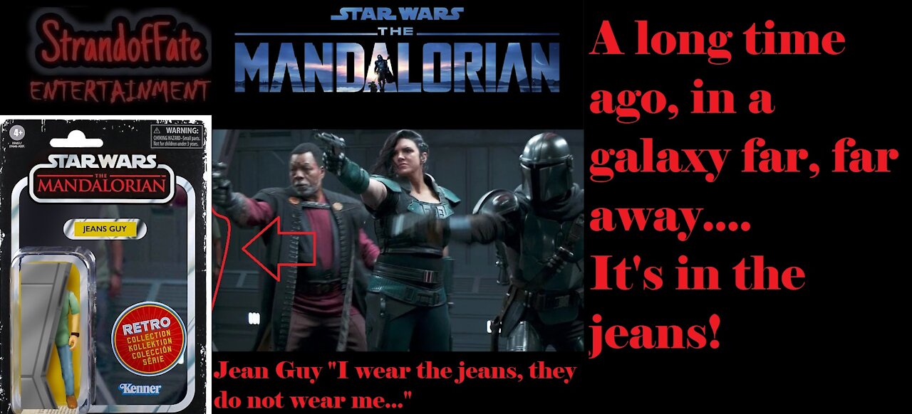 Star Wars The Mandalorian Jeans Guy IMMORTALIZED