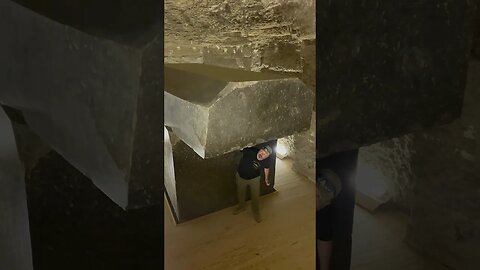 Giant Sarcophagus, ￼ Serapeum of Saqqara #Shorts