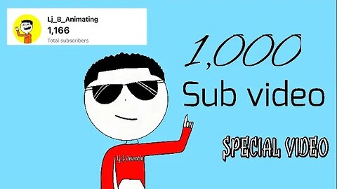 1,000 SUB special (Thank you so much)