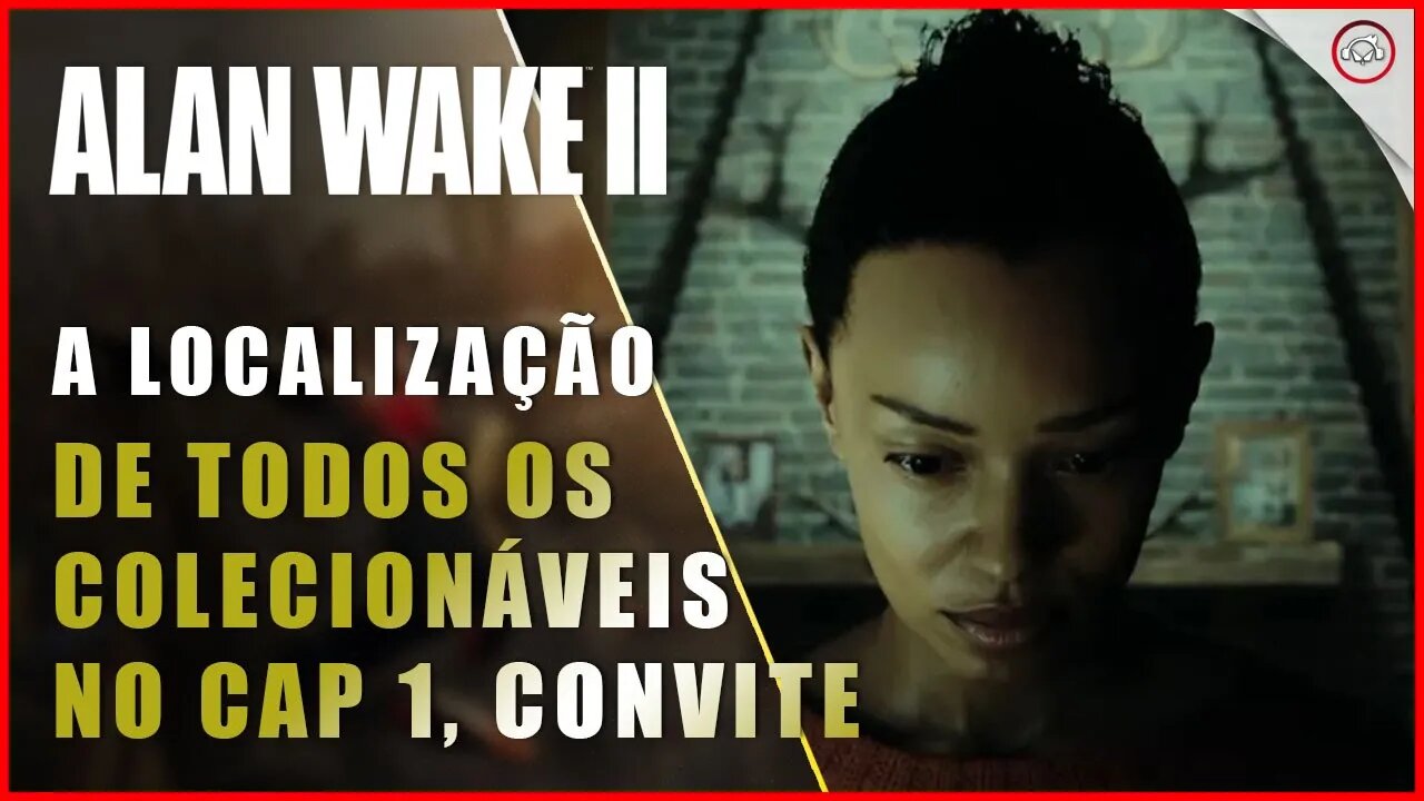 Alan Wake 2, A localização de todos os colecionáveis no cap 1, Convite | Super-Dica