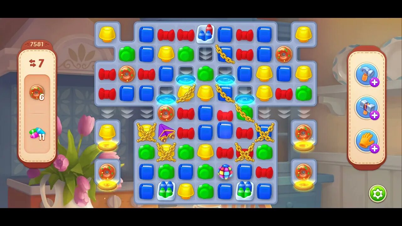 Playrix Homescapes Gameplay Walkthrough Level 7581